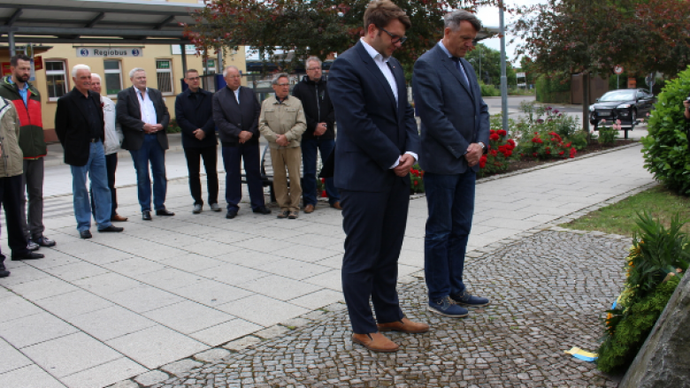 Erinnerung an den 17. Juni 1953 - Kranzniederlegungen in Delitzsch und Taucha