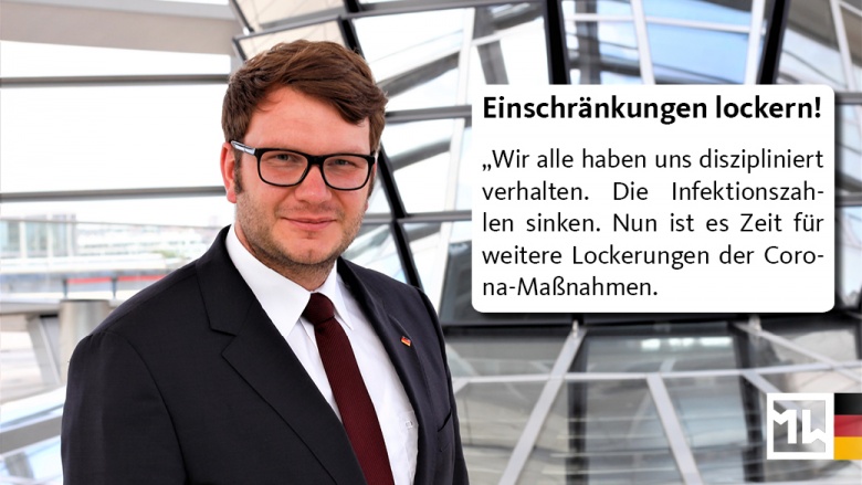 Wendt für Lockerungen der Corona-Einschränkungen