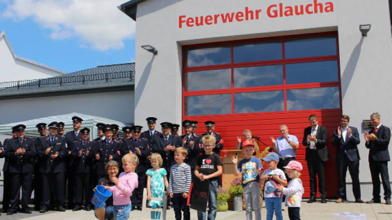 Doppelt freudiger Tag für Blaulicht-Kräfte