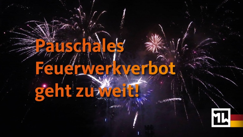 Feuerwerk Verbot