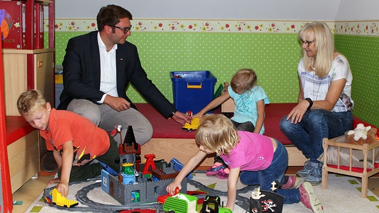 Förderung der Kinderbetreuung in Nordsachsen Der Bund fördert die Kinderbetreuung in Nordsachsen