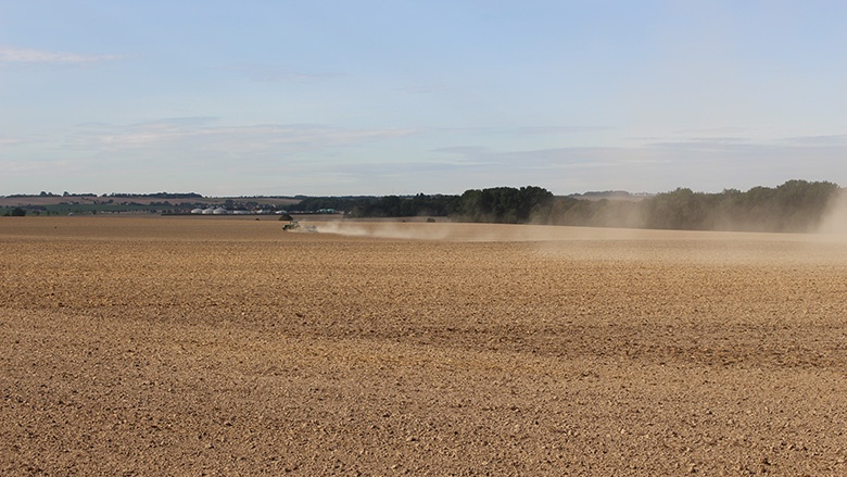 Dürre in der Landwirtschaft