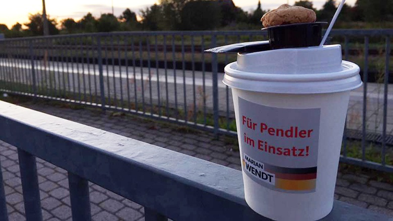 Kaffee für Pendler