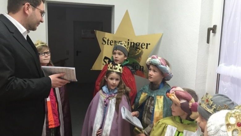 Sternsinger besuchten Bürgerbüros