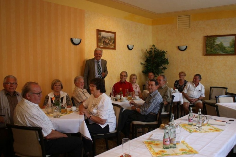 Besuch Klaus Brähmig, Vorstellung Wahlkampf