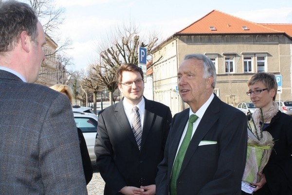 Besuch von Staatsminister Neumann