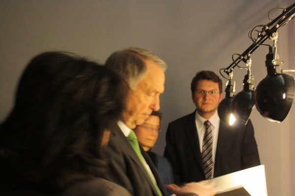 Besuch von Staatsminister Neumann
