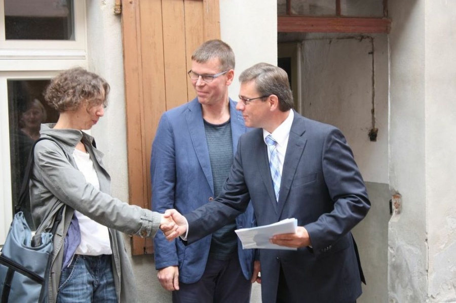 Besuch Spalatinhaus mit StM Kupfer
