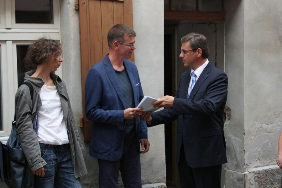 Besuch Spalatinhaus mit StM Kupfer