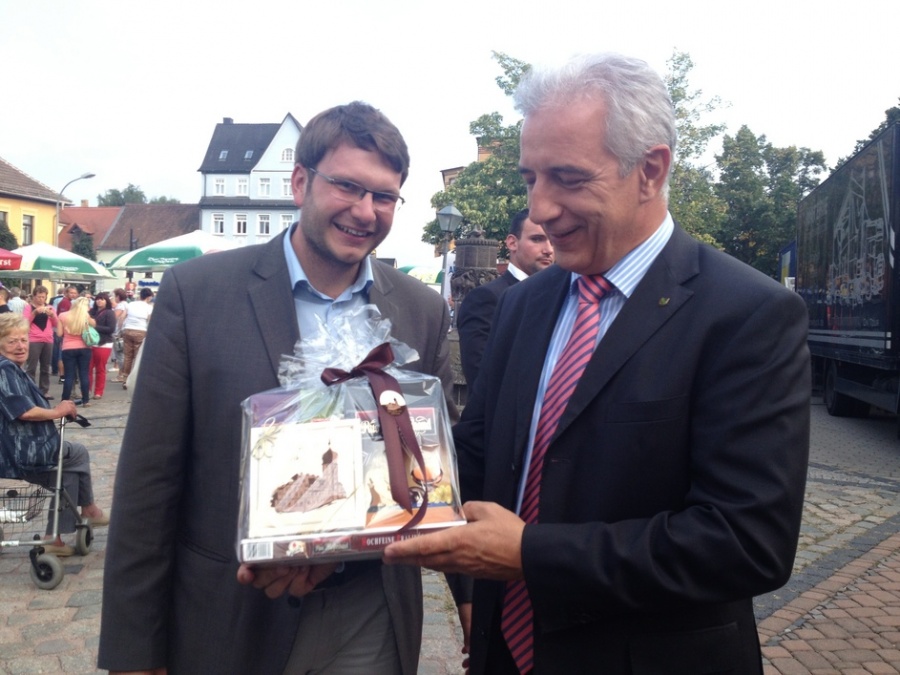 Stanislaw Tillich in Nordsachsen