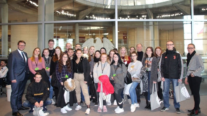 Besuchergruppe Oschatz Bundestag 