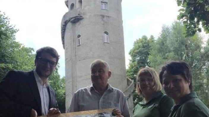 Besuch des Albertturms gemeinsam mit dem Verein Bergtreue Collm e.V. im Jahr 2015
