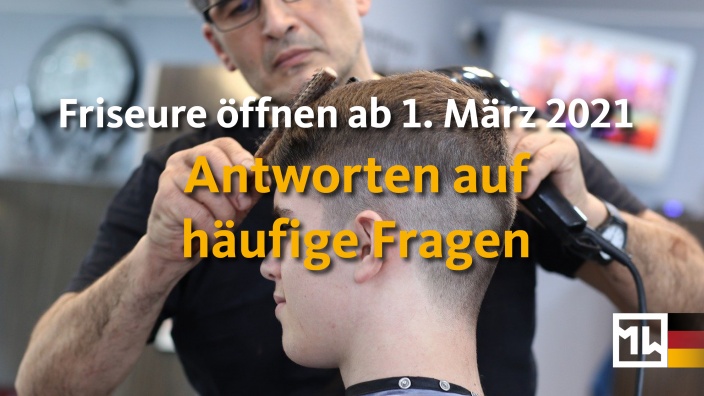 Friseur Öffnung