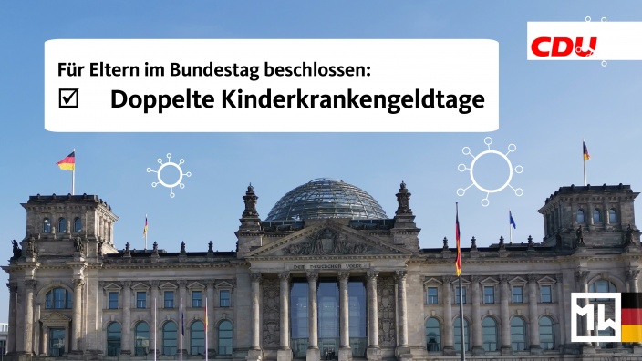 Kinderkrankengeldtage verdoppelt