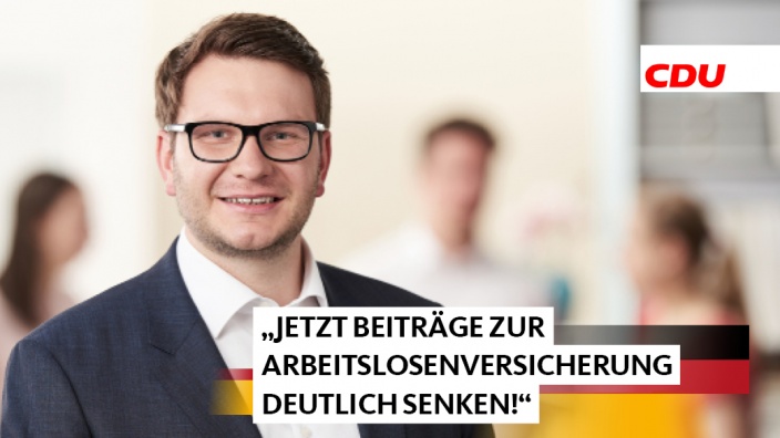 Arbeitslosenversicherung senken