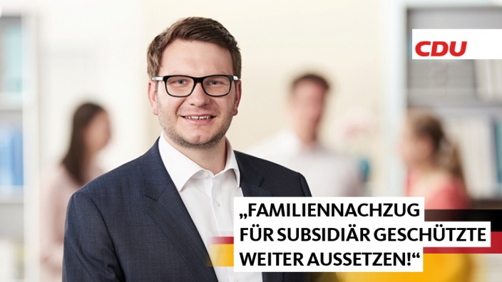 Familiennachzug aussetzen