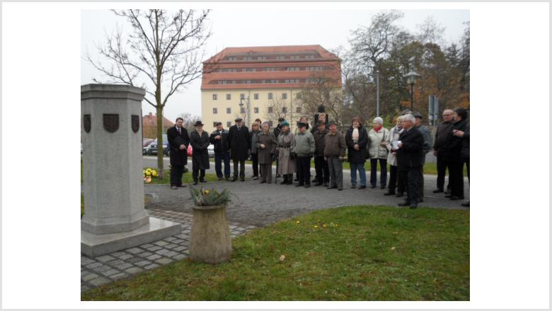 Gedenkveranstaltung der Heimatvertriebenen um 10 Uhr in Torgau