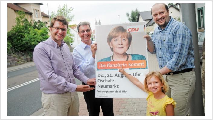 Kanzlerin angekündigt