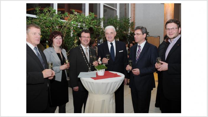 Bundestagsabgeordneter Marian Wendt beim Oschatzer Neujahrsempfang