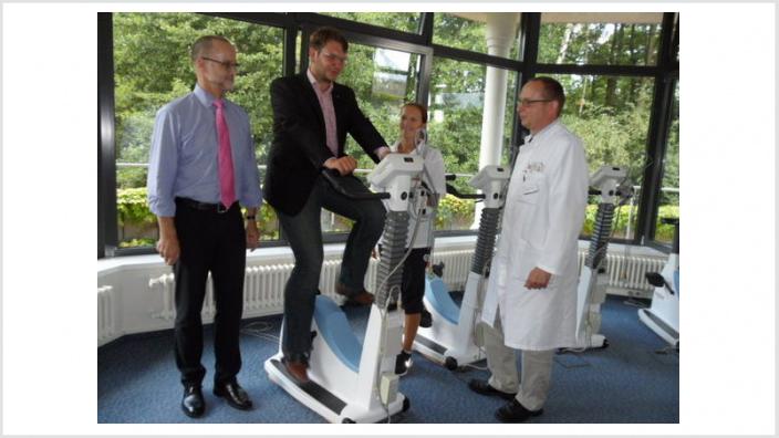 Besuch der Christiaan-Barnard-Klinik in Schmannewitz