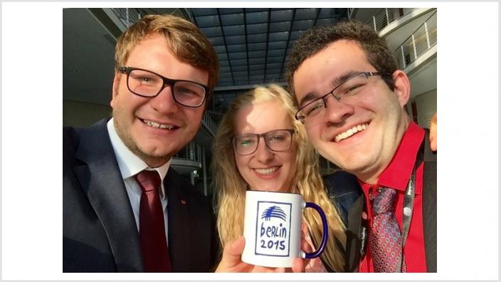 Marian Wendt als Gastgeber bei den Tagen der Begegnung