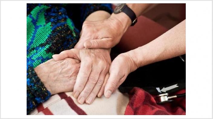 Nicht durch die Hand, sondern an der Hand sterben